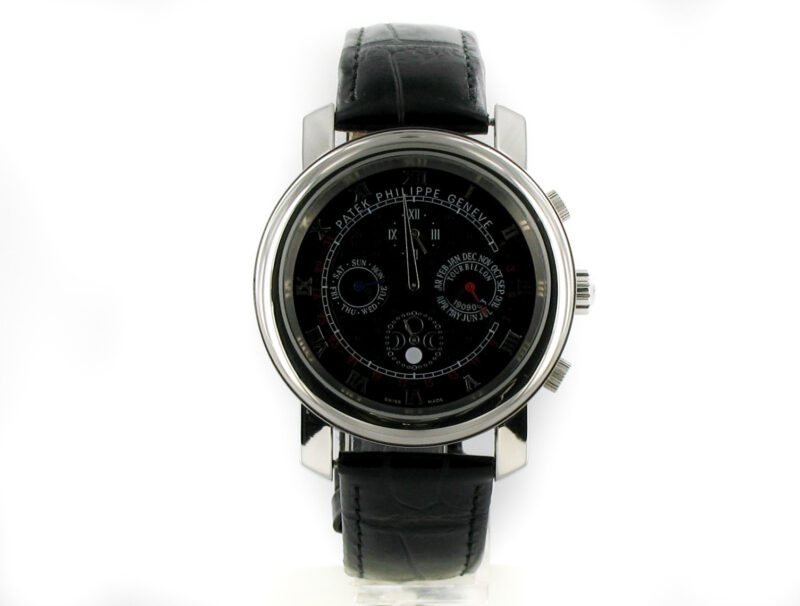 Patek Philippe Sky Moon Tourbillon 5002 schwarz schwarz – Bild 3