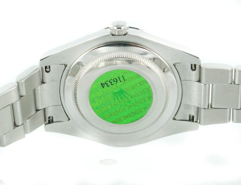 Rolex Datejust pearl silber mit stahl Armband – Bild 8