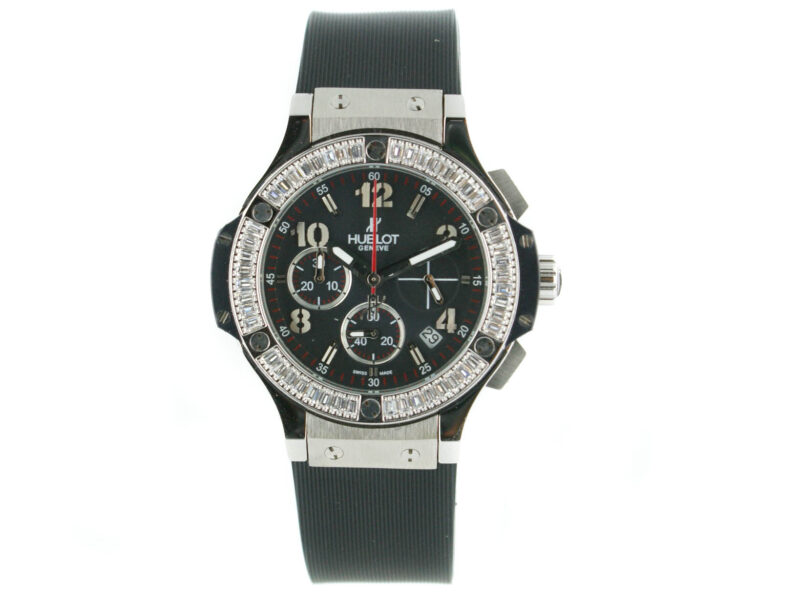 Hublot Big Bang Black Magic Diamonds Damen Chrono – Bild 2