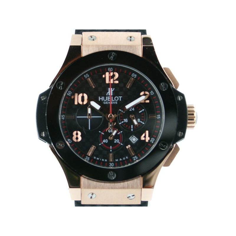 Hublot Big Bang Gold 44mm mit schwarzem Zifferblatt