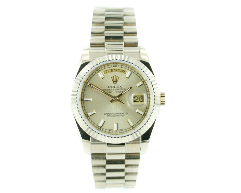 Rolex DayDate 18k Gold mit President Armband – Bild 7