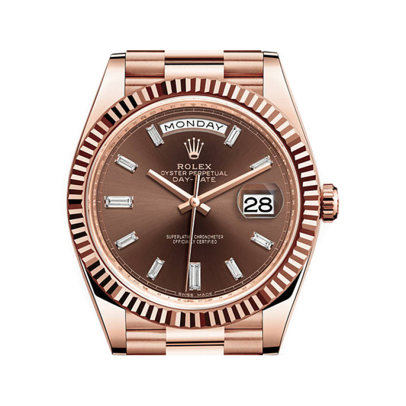 Rolex DayDate Rosegold mit President Armband