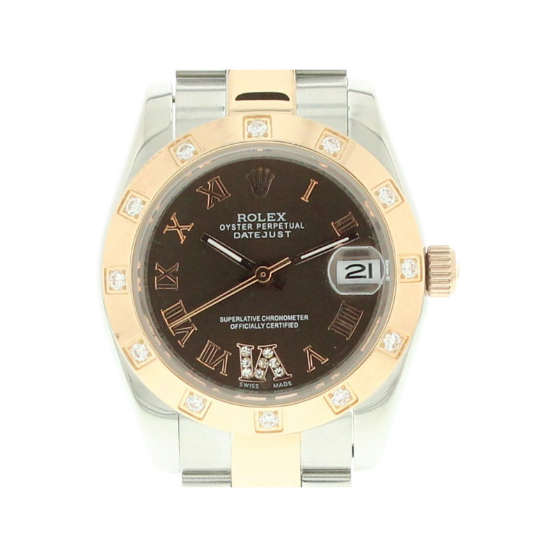 Rolex Datejust Damen Rolesor Everose 31mm