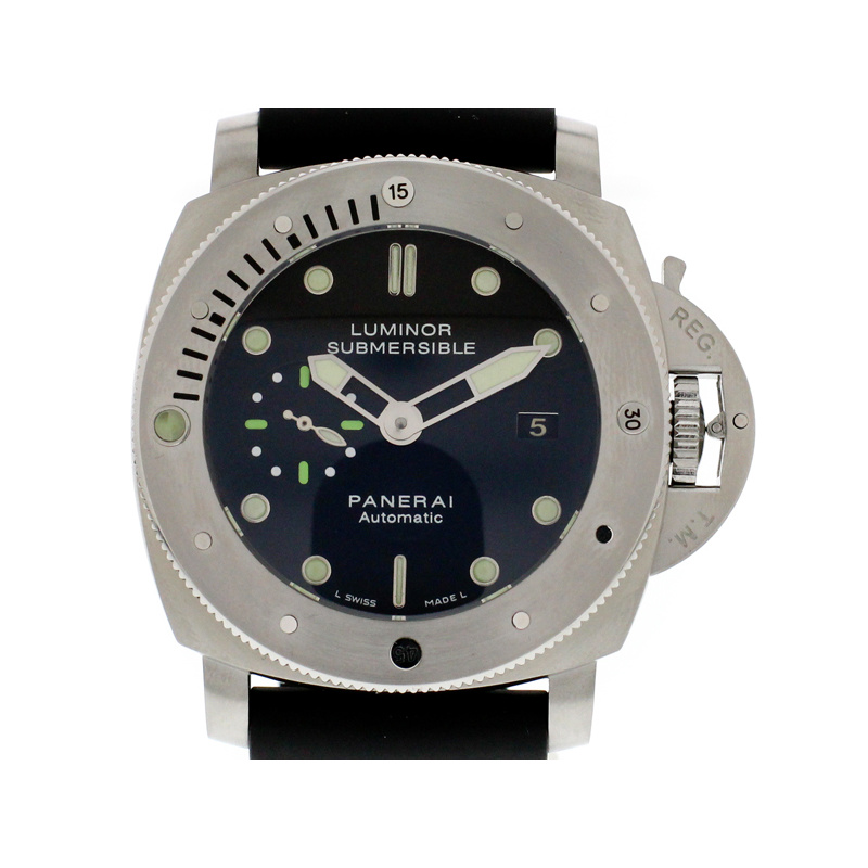 Panerai Luminor Submersible mit Kautschukband