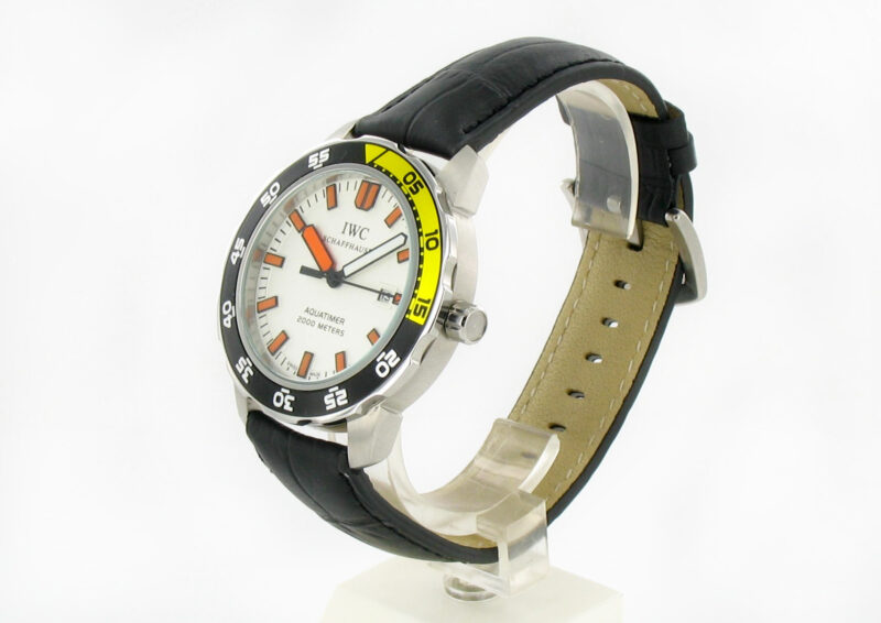 IWC Aquatimer Automatik leder/weiss – Bild 3