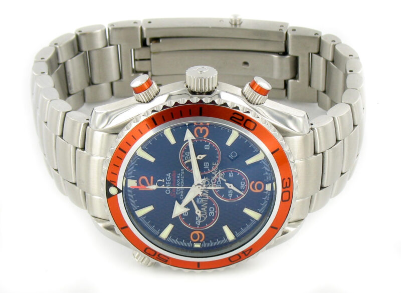 Omega Seamaster Planet Ocean Chrono Orange – Bild 4