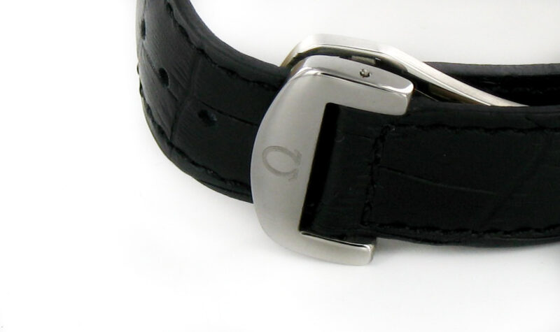 Omega Seamaster Aqua Terra Co-Axial schwarz/Leder – Bild 5