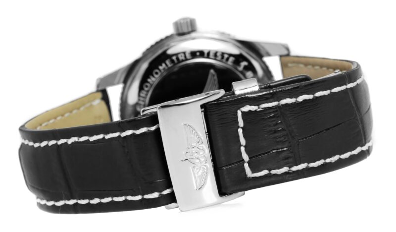 Breitling Navitimer Automatic 41 Leder Schwarz – Bild 9