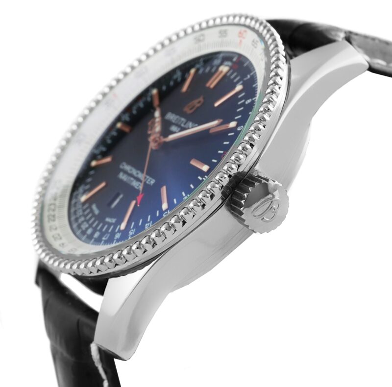 Breitling Navitimer Automatic 41 Leder Schwarz – Bild 8