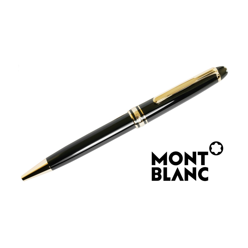 Montblanc Meisterstück Lack Kugelschreiber gold