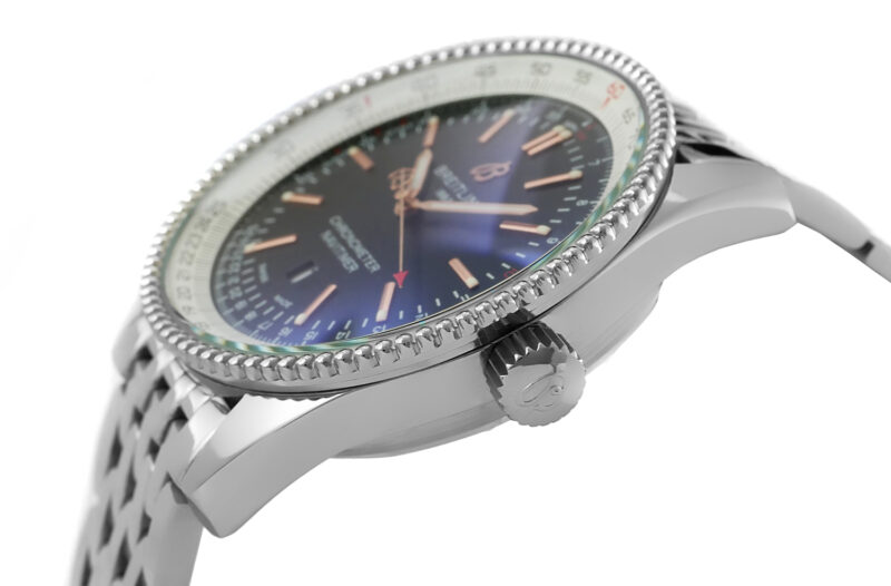 Breitling Automatic Navitimer 46 schwarz Zifferblatt – Bild 6