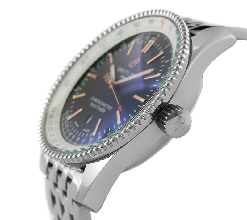 Breitling Automatic Navitimer 46 schwarz Zifferblatt – Bild 7