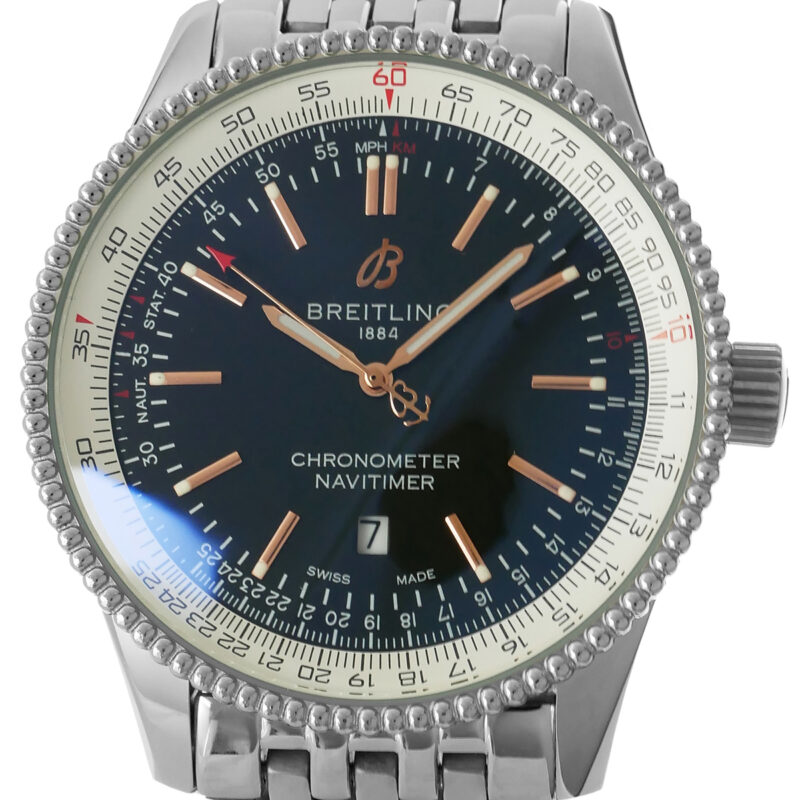 Breitling Automatic Navitimer 46 schwarz Zifferblatt