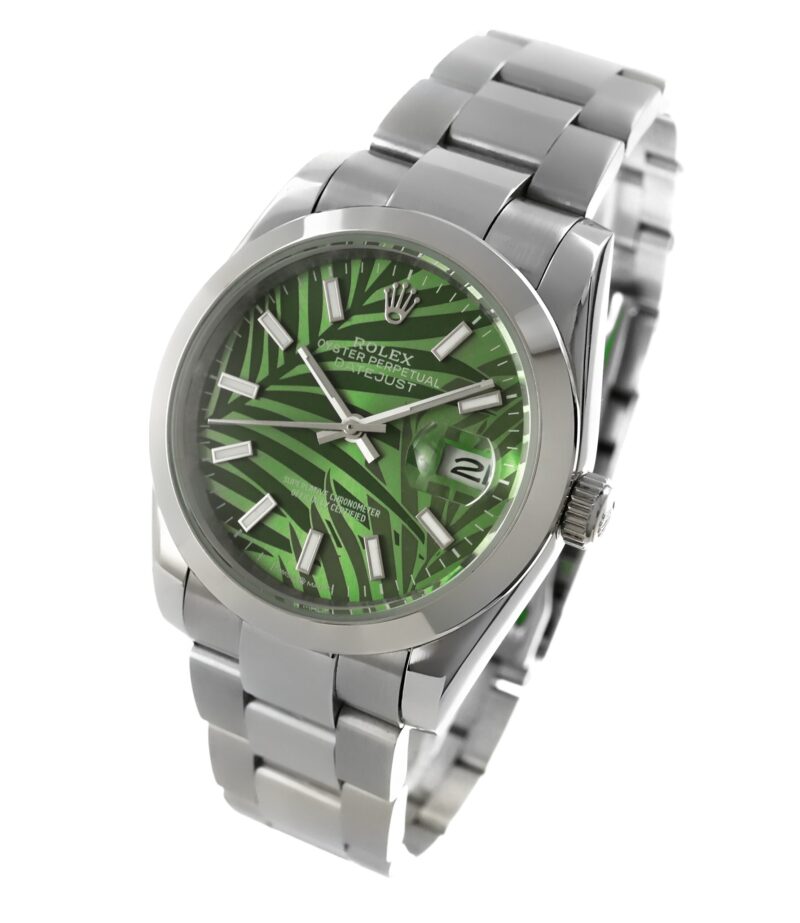 Rolex Datejust 36mm 2022 Palm Green – Bild 4