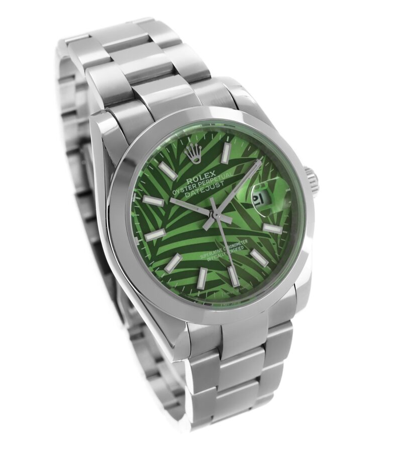 Rolex Datejust 36mm 2022 Palm Green – Bild 5