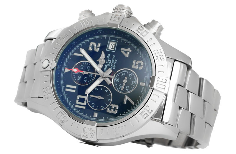 Breitling Super Avenger II Chrono stahl – Bild 8