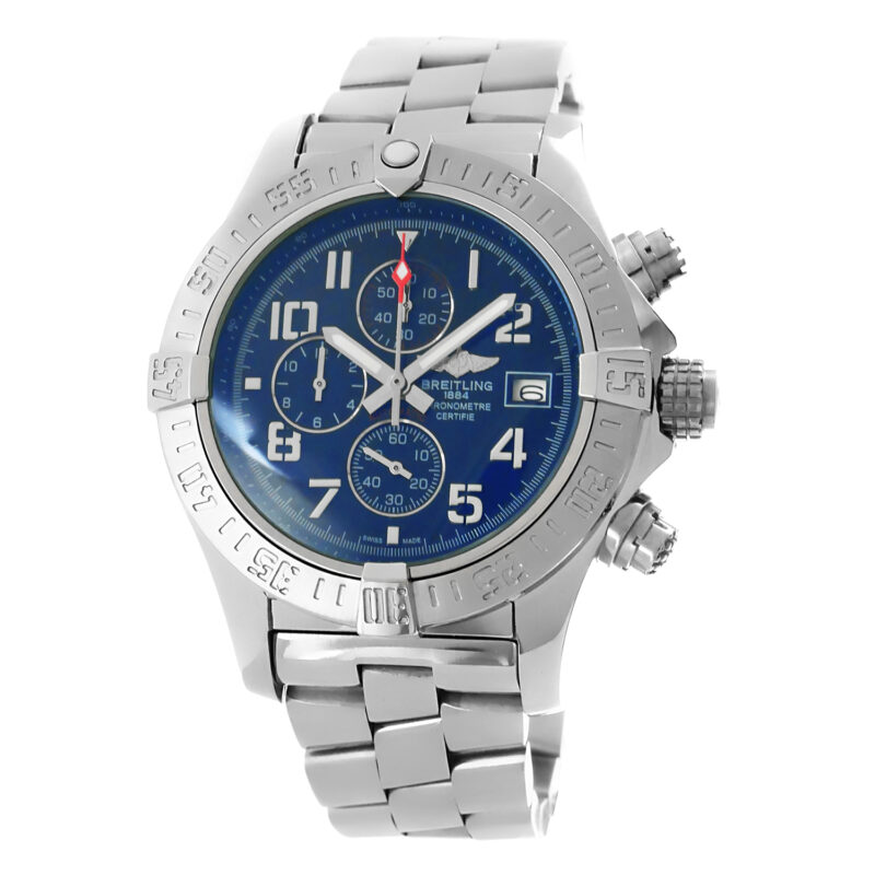 Breitling Super Avenger II Chrono stahl – Bild 2
