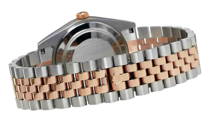 Rolex Datejust 41mm Oystersteel / Rosegold Wimbledon – Bild 6