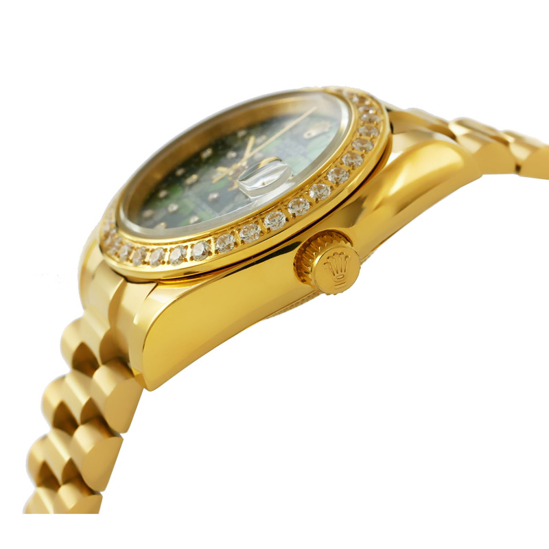 Rolex Datejust 31mm 2023 Floral 18k gold