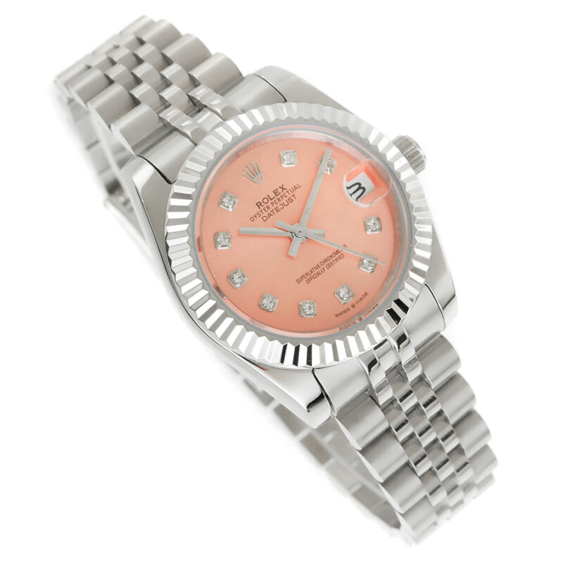 Rolex Datejust 31mm 2023 Zifferblatt rose – Bild 11