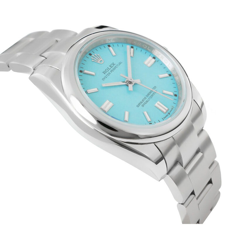 Rolex Oyster Perpetual 41mm Zifferblatt tiffany – Bild 8
