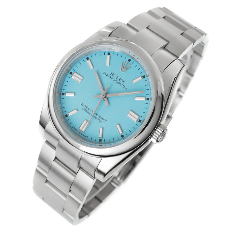Rolex Oyster Perpetual 41mm Zifferblatt tiffany – Bild 10