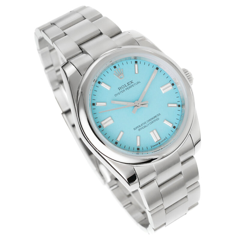 Rolex Oyster Perpetual 41mm Zifferblatt tiffany – Bild 11