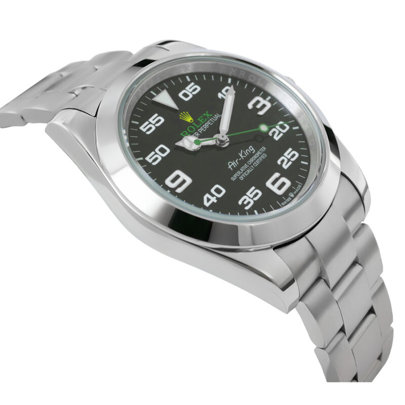 Rolex Air King 2023 schwarz – Bild 9