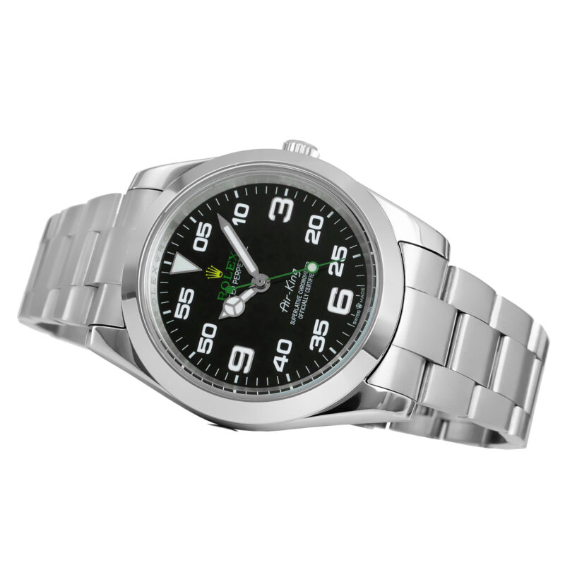 Rolex Air King 2023 schwarz – Bild 8