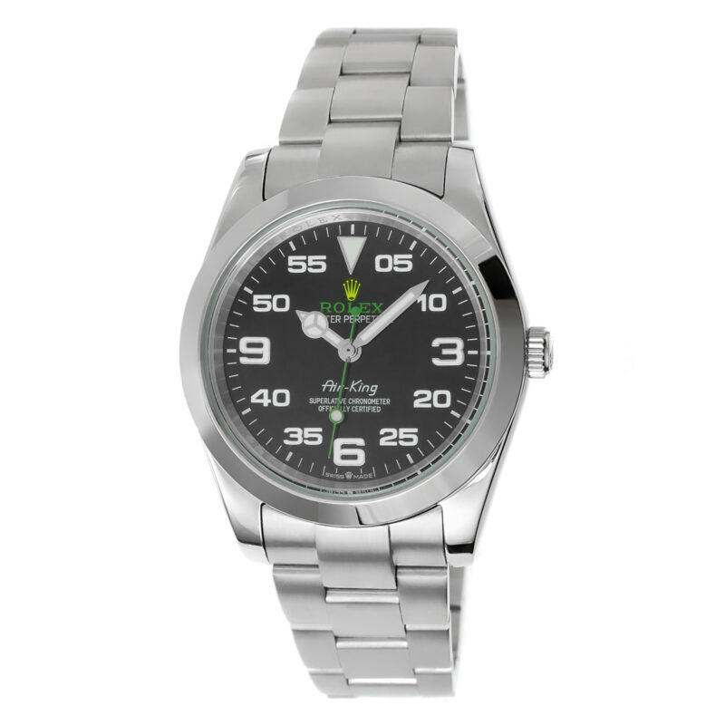 Rolex Air King 2023 schwarz – Bild 3