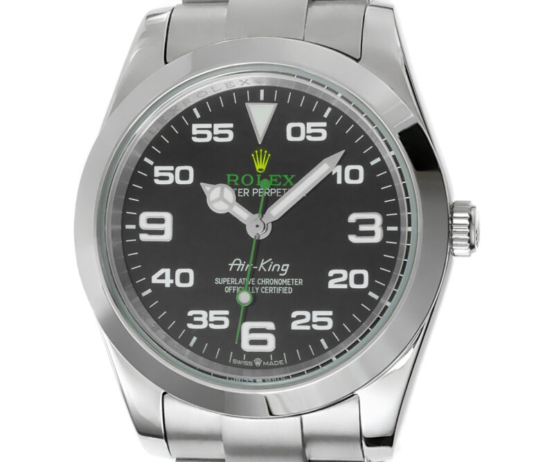 Rolex Air King 2023 schwarz
