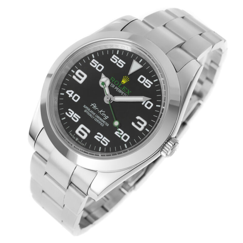 Rolex Air King 2023 schwarz – Bild 4