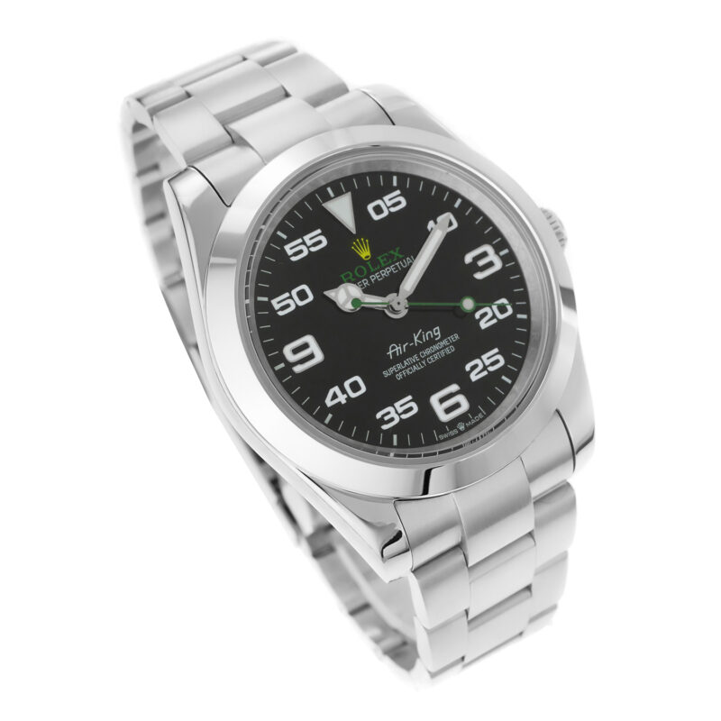 Rolex Air King 2023 schwarz – Bild 5
