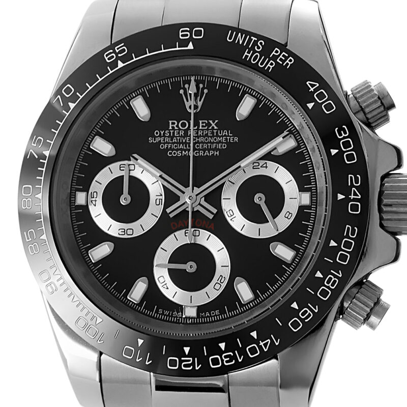 Rolex Cosmograph Daytona 2016 Zifferblatt schwarz