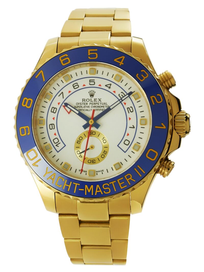Rolex Yachtmaster 2 18k Gold 44mm Keramik – Bild 3