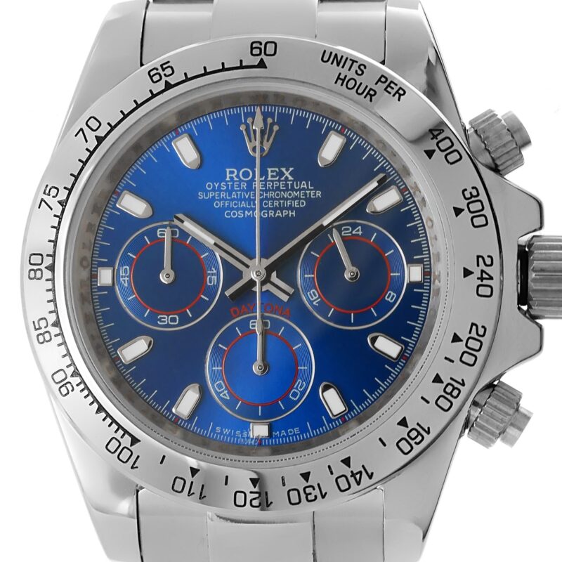 Rolex Cosmograph Daytona 2016 Zifferblatt blau