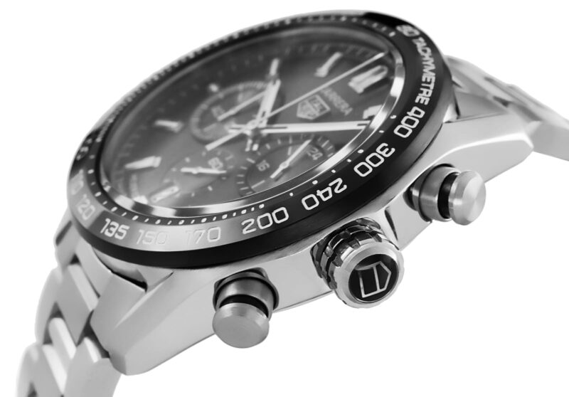 Tag Heuer Carrera Heuer 02 - Schwarzes Zifferblatt – Bild 8
