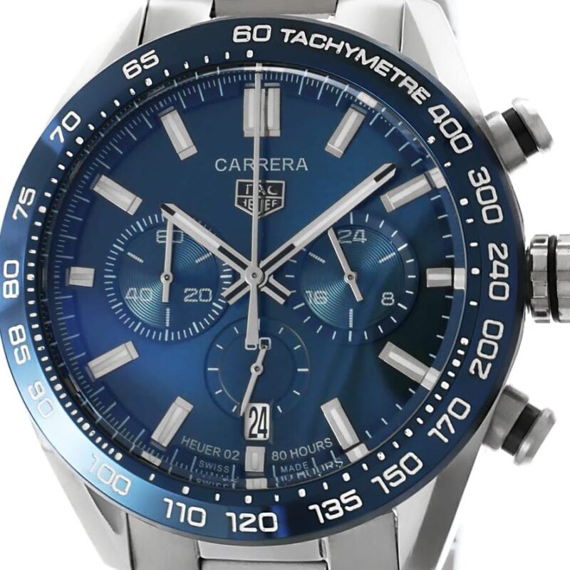 Tag Heuer Carrera Heuer 02 - Blaues Zifferblatt