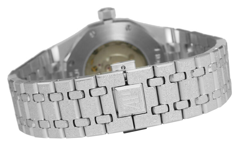 Audemars Piguet Royal Oak frosted dunkelblau 41mm – Bild 9