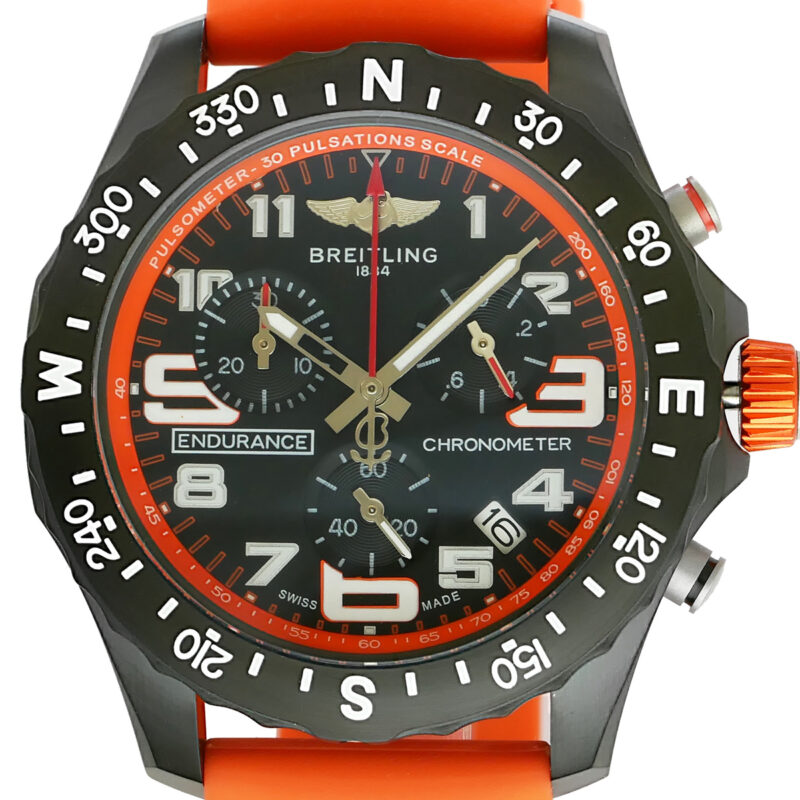 Breitling Endurance Pro Kautschukarmband orange