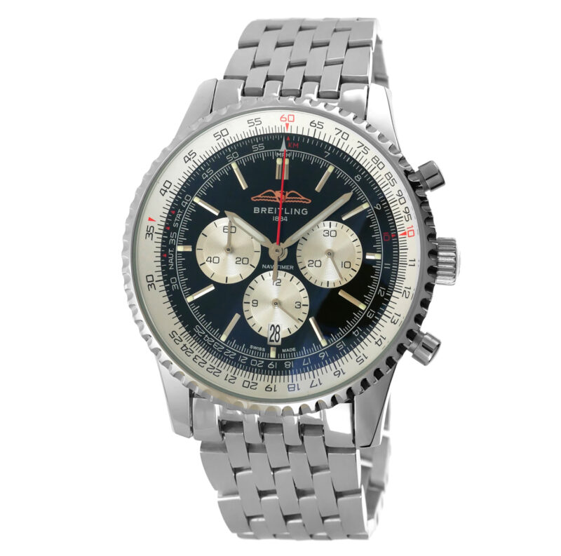 Breitling Navitimer B01 Chronograph 46 stahl schwarz – Bild 3