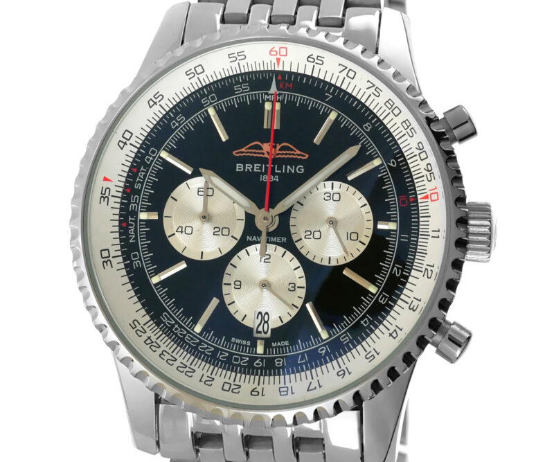 Breitling Navitimer B01 Chronograph 46 stahl schwarz