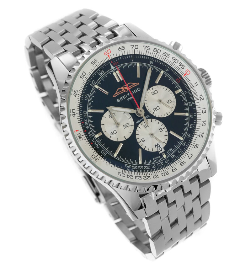 Breitling Navitimer B01 Chronograph 46 stahl schwarz – Bild 4