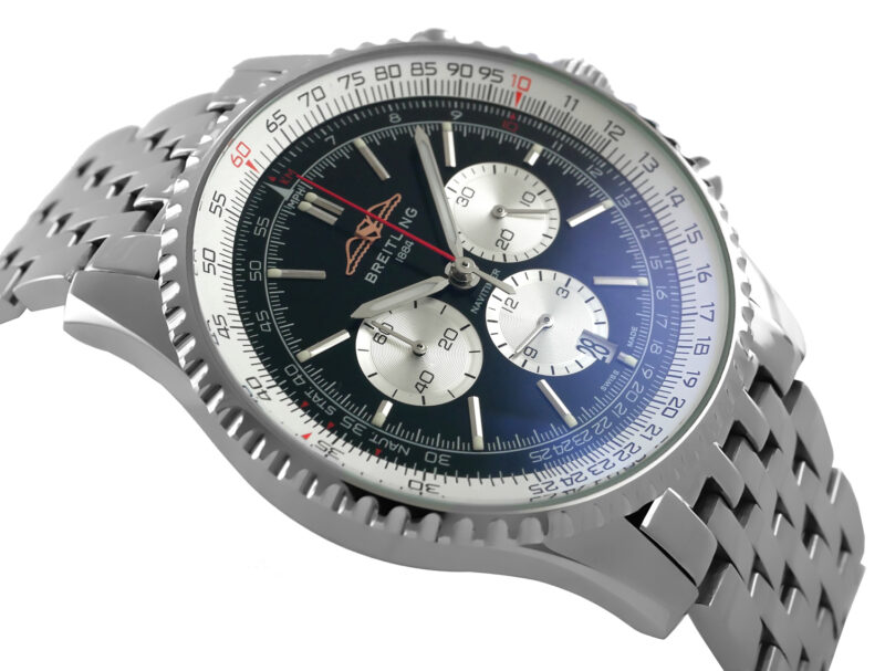Breitling Navitimer B01 Chronograph 46 stahl schwarz – Bild 6