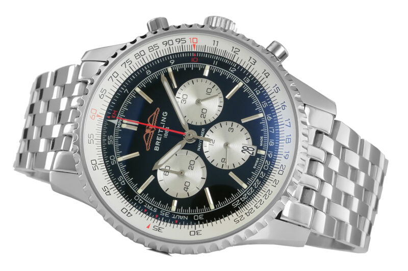 Breitling Navitimer B01 Chronograph 46 stahl schwarz – Bild 8