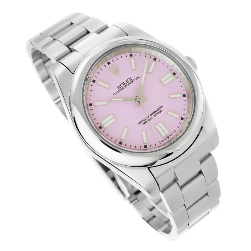 Rolex Oyster Perpetual 36mm Zifferblatt rosa – Bild 5