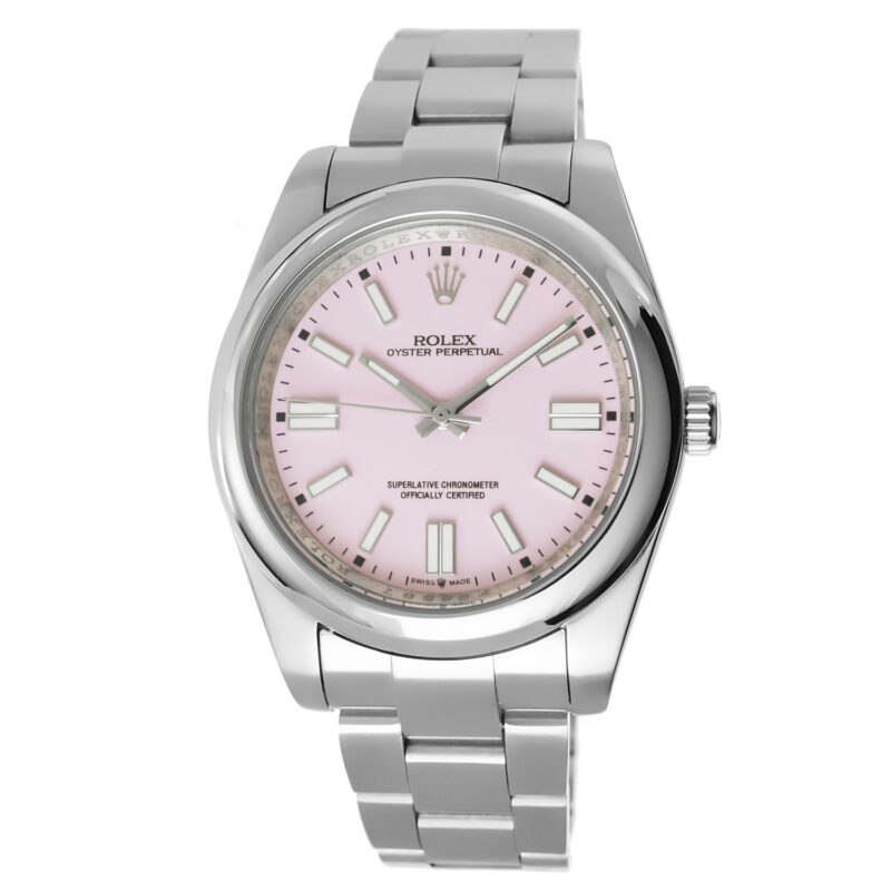 Rolex Oyster Perpetual 36mm Zifferblatt rosa – Bild 3