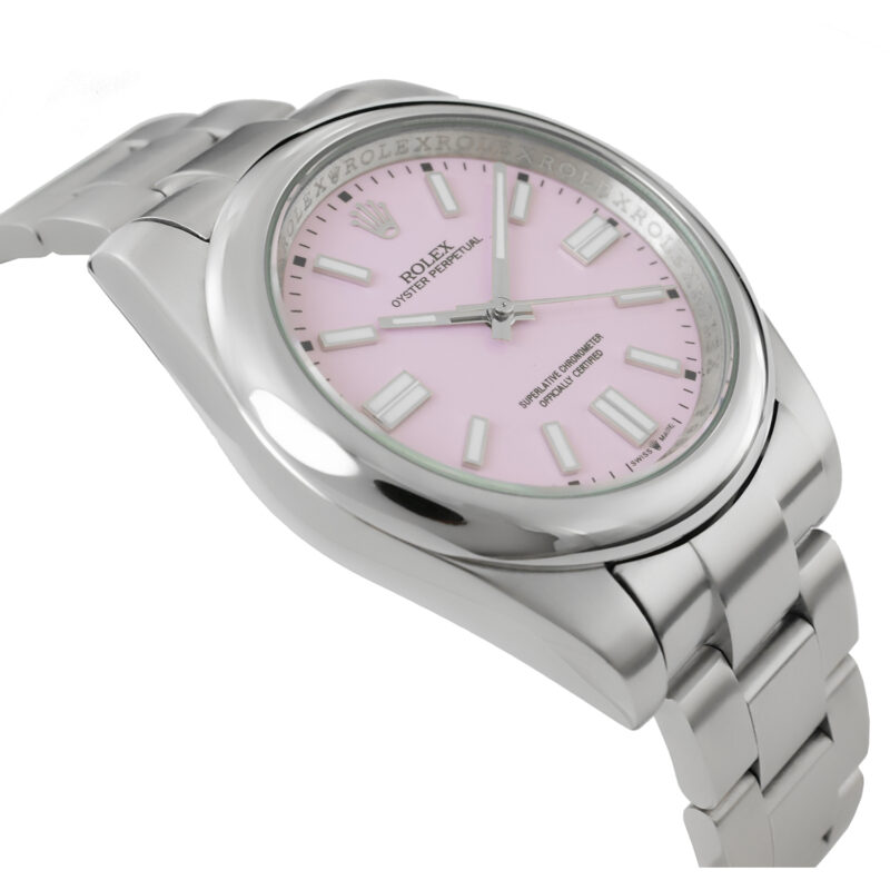 Rolex Oyster Perpetual 36mm Zifferblatt rosa – Bild 6