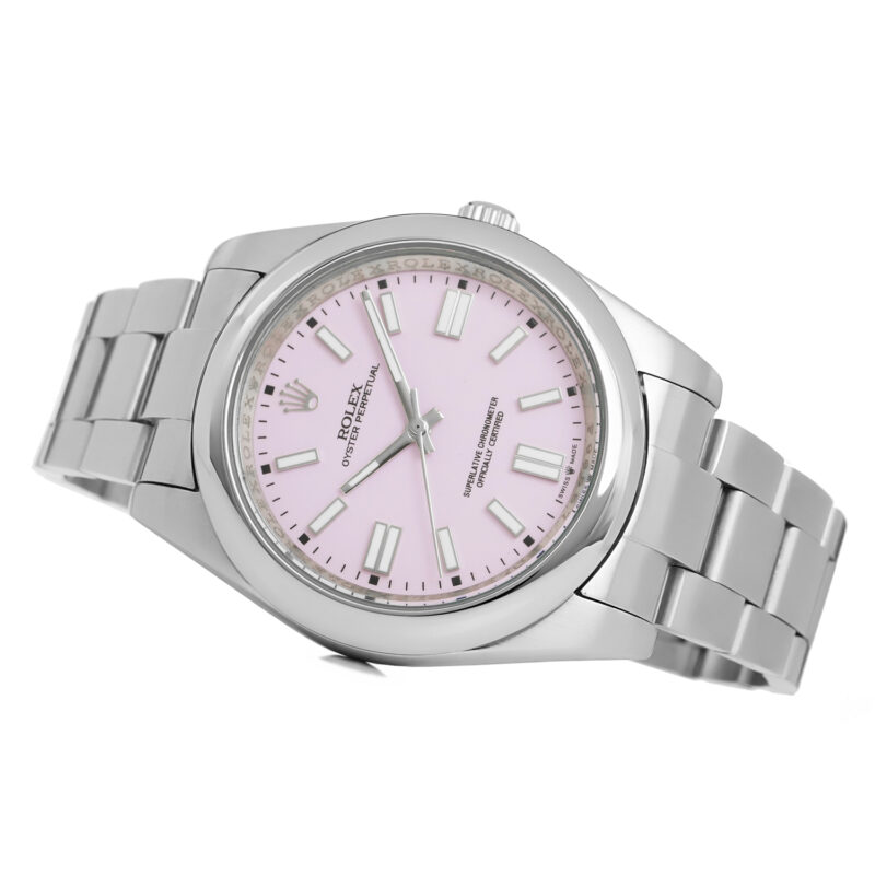 Rolex Oyster Perpetual 36mm Zifferblatt rosa – Bild 8