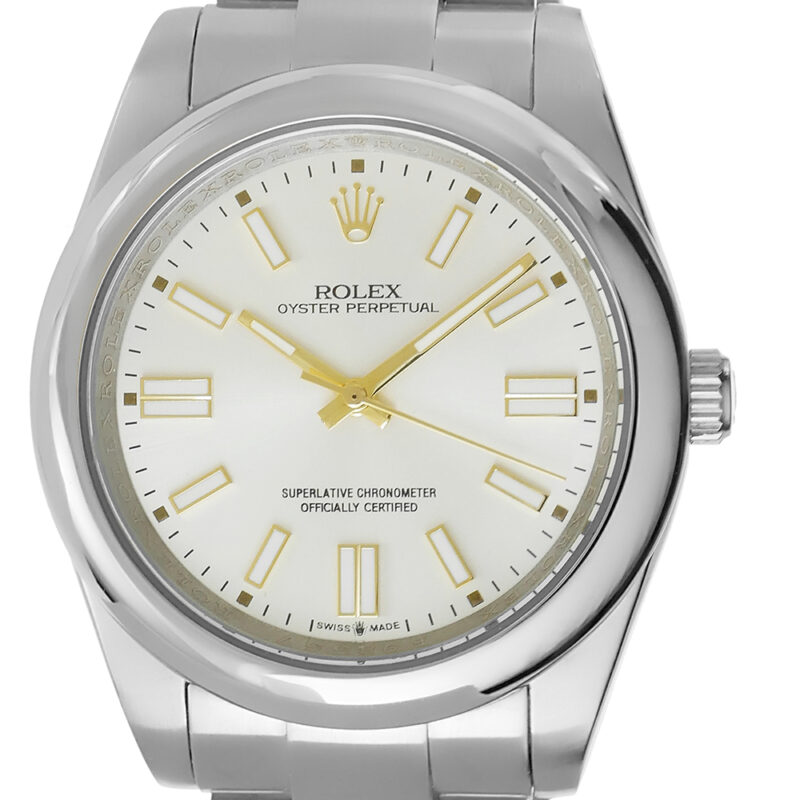 Replica Rolex Oyster Perpetual 41mm silber